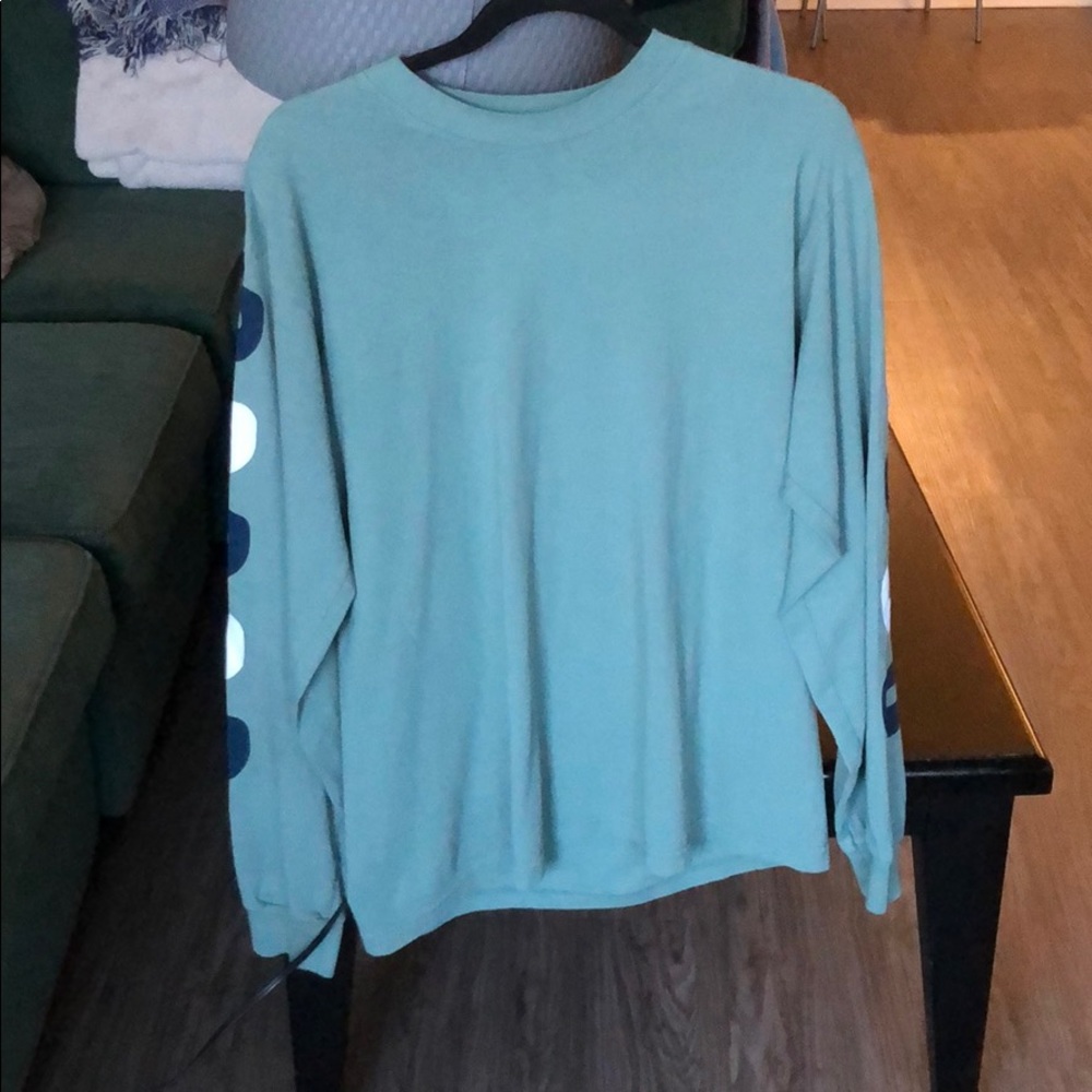 Vintage Dime Light Faded Green Longsleeve T-Shirt